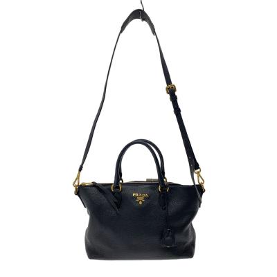 PRADA / ハンドバッグ/レザー/BLK/無地/1BA111 PRADA 1ba111（レディースバッグ） | ファッション のおすすめ人気商品