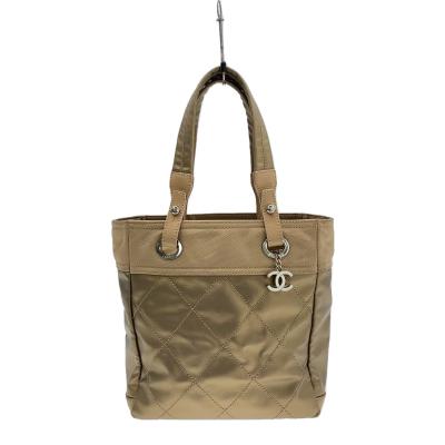 CHANEL レディーストートバッグ（バッグ、小物素材：帆布、布製