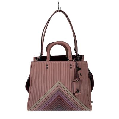 【極美品タグ付き】コーチ　ローグ　2way バッグ　チャームレザーブルーA4可能 ローグ バッグ 31 | コーチ(COACH) | マルイウェブチャネル