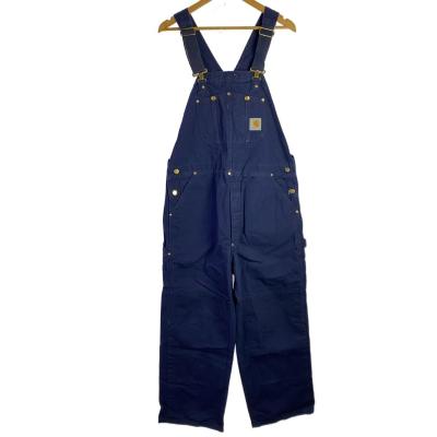 【美品】Carhartt オーバーオール ダブルニー仕様　ネイビー30x34 6296379.jpg