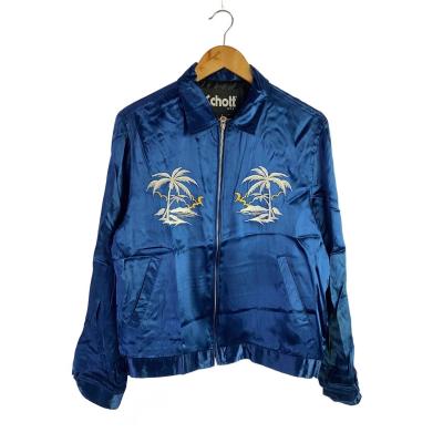 Schott ショット 別珍ブルゾン Schott(ショット) / USA製/ブルゾン/40/スウェード/NVY/2145/ZIP