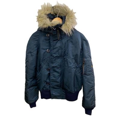 【極美品‼️】80s~90s alpha industries n2-b ネイビー 90's ALPHA Industries N-2B フライトジャケット NAVY Large