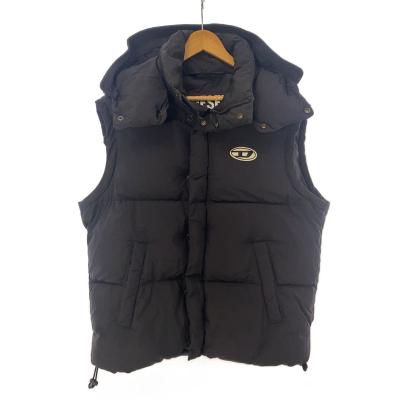 ✨美品✨DIESEL/ディーゼル レイヤード 中綿ベスト ブラック L ディーゼルベストメンズのおすすめ人気商品一覧 通販 - Yahoo