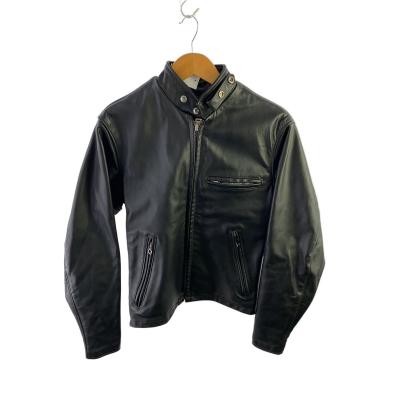 美品✨schott 641 レザージャケット　シングルライダース　本革　44 黒 楽天市場】Schott ショット シングルライダース 641 本革 2025【USA