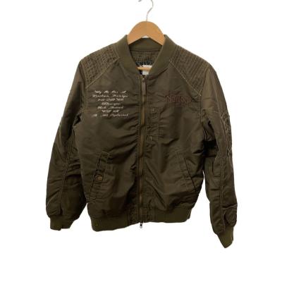 【美品】Norton フライトジャケット MA-1 ブルゾン　L Norton フライトジャケット MA-1ブルゾン カーキ リバーシブル L