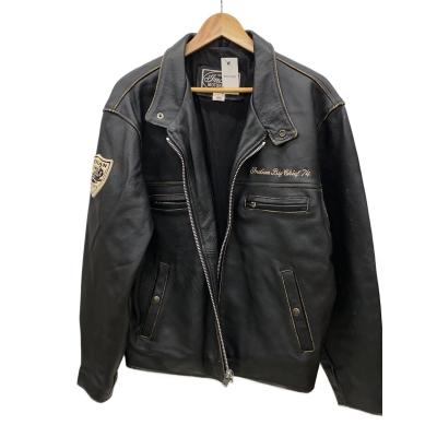 希少 Indian Motorcycle ノーカラー ジャケット 袖レザー Men's Lambeth Jacket, Black | Indian Motorcycle