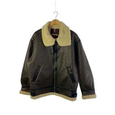 フェイクレザージャケット（Alpha Industries／メンズ