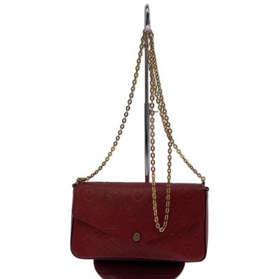 ひー。 ルイヴィトン フェリーチェ LOUIS VUITTON】【チェーンウォレット】ルイヴィトン『モノグラム
