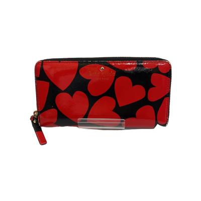 Kate spade　エナメル　長財布 kate spade エナメル 長財布 黒 - メルカリ