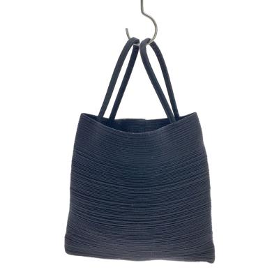 PLEATS PLEASE トートバッグ　ショルダーバッグ 収納上手になれる／2WAYショルダー仕切り付合皮トート