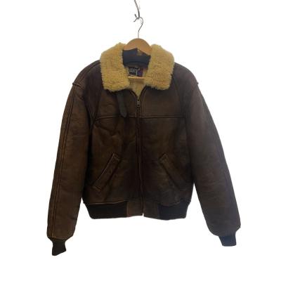 J*n様 schott A-2フライトジャケット90sSchott USAジップ Type A -2 black pilot jacket with removable vest, cowhide leather