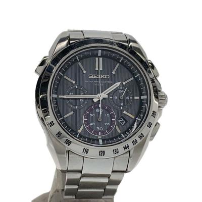 新品ベルト セイコー ブライツ 電波ソーラー 8B82 竜頭が抜ける  