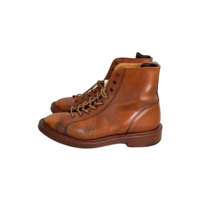 ★希少★Tricker'sレースアップ・モンキーブーツ　サイズ8.5 Tricker's トリッカーズ モンキーブーツ 約27cm #8.5 赤茶