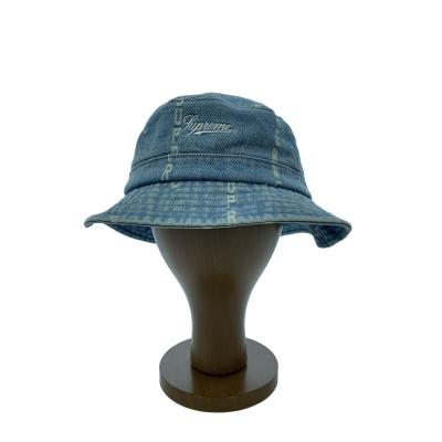⭐極美品ラージサイズ⭐Supreme ブラウンレザーバケットハット ⭐極美品ラージサイズ⭐Supreme ブラウンレザーバケットハット 【公式