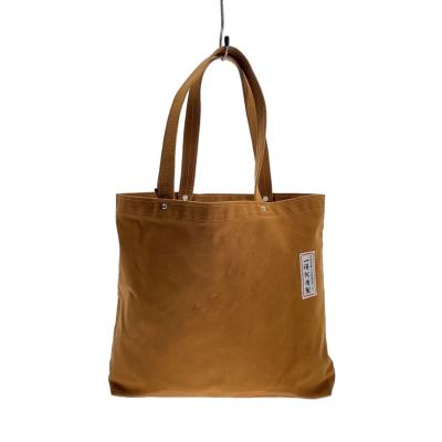 ICHIZAWAHANPU 一澤帆布 トートバッグ コットン ブラウン フリー ICHIZAWAHANPU 一澤帆布 トートバッグ コットン ブラウン フリー