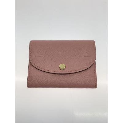 値引可能　ルイヴィトン ラウンドファスナ モノグラムアンプラント ローズプードル LOUIS VUITTON ルイヴィトン ジッピーウォレット 長財布 アン