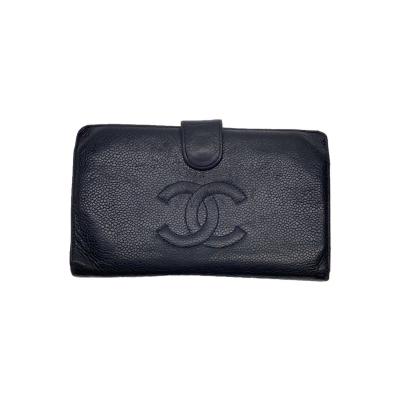 W*A様 (本日中セール)シャネルCHANEL　がま口ポーチ財布　黒　激レア W*A様 (本日中セール)シャネルCHANEL がま口ポーチ財布 黒 激レア