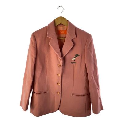 未使用品ORBボタン& ORB裏地ラウンドカラー （ラブ襟）ダブルジャケット 1 未使用品ORBボタン& ORB裏地ラウンドカラー （ラブ襟）ダブル