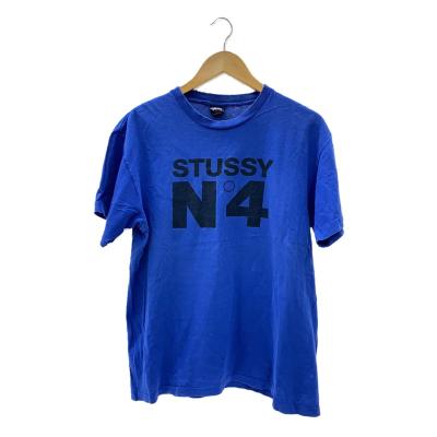 STUSSY メンズ半袖Tシャツ、カットソー（色：ブルー系