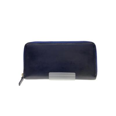 美品　JIL SANDER ネイビー レザー 長財布　ラウンドファスナー jil sander 長財布の商品一覧 通販 - Yahoo!ショッピング