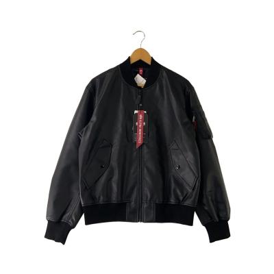 フェイクレザージャケット（Alpha Industries／メンズファッション