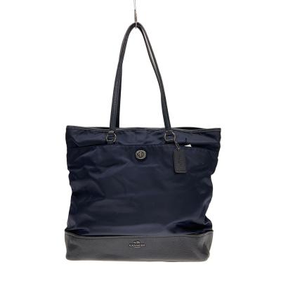COACH メンズトートバッグ（色：ネイビー系）｜バッグ｜ファッション