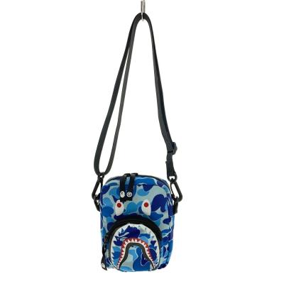 A BATHING APE ショルダーバッグ カラフルキャラクター柄 パープル（紫）系 A BATHING APE(アベイシングエイプ