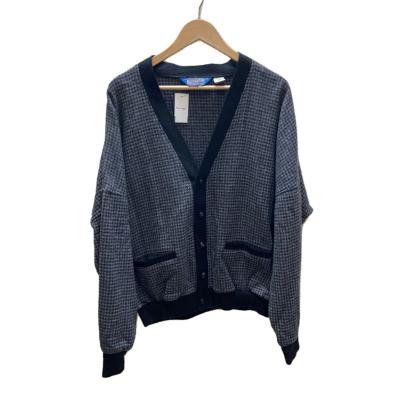 PENDLETON / カーディガン(薄手)/XL/ウール/BLK/無地 PENDLETON メンズカーディガン（サイズ（S/M/L）：LL（XL