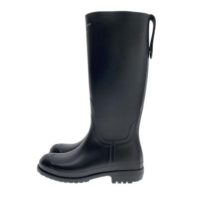 【美品】マッキントッシュフィロソフィー レインブーツ 長靴 ブラック S マッキントッシュフィロソフィー レインシューズ（ファッション）の