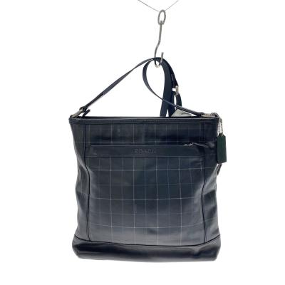 ⭐美品⭐【COACH】ショルダーバッグ チェック柄デザイン F55490 ⭐美品⭐【COACH】ショルダーバッグ チェック柄デザイン F55490