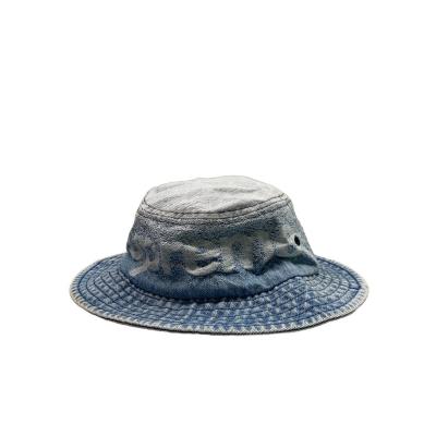 supreme fat tip バケハ　バケットハット　ハット Supreme SUPREME シュプリーム 22SS Fat Tip Jacquard Denim Hat