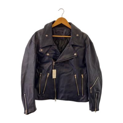 CYDERHOUSE サイダーハウス ウールライダースジャケット　M 新品タグ付 CYDERHOUSE サイダーハウス ウールライダース ネイビー