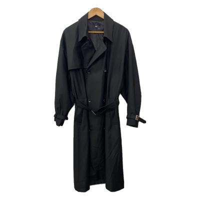 HAREメンズトレンチコート新品ブラック HARE トレンチコート コート ウールダブルコート(HARE) メンズ