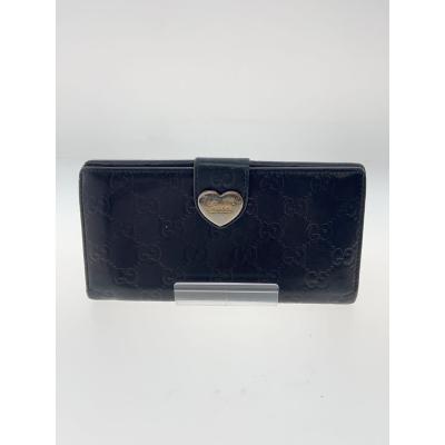 GUCCI ⭐️ 美品 グッチ 長財布 GG柄 折財布 ハート GUCCI グッチ GG柄 二つ折り 財布 Wホック ハートモチーフ 二