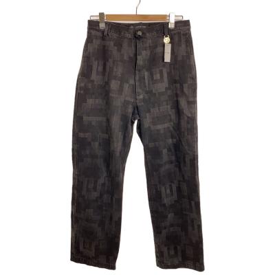 XANDER ZHOU◇19AW/ピーコート/46/ウール/ブラック xander zhou