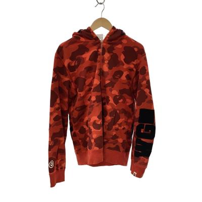 A BATHING APE メンズパーカー（色：レッド系）｜トップス