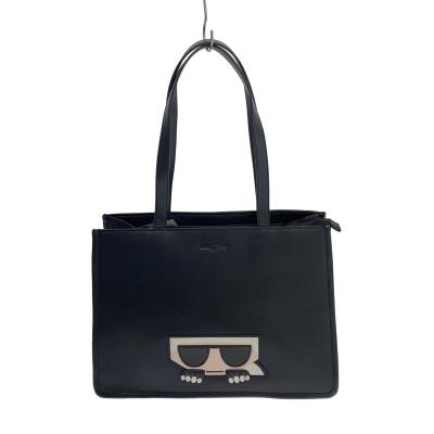 お買い得KARL LAGERFELD ボディバッグ レザー ブラック ほぼ未使用 お買い得KARL LAGERFELD ボディバッグ レザー ブラック ほぼ未使用