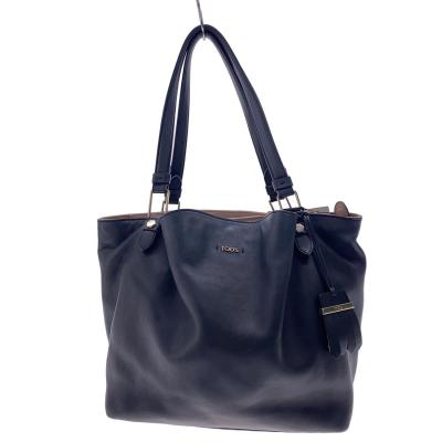 TOD'S トッズ フラワーバッグ トートバッグ ブラック系　ブルー レザー tods flower bagの商品一覧 通販 - Yahoo!ショッピング