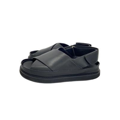 ENFOLD デコラティブブラックサンダル SIZE 37 ENFOLD デコラティブブラックサンダル SIZE 37 - メルカリ