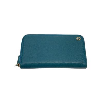 GUCCI長財布ブルー革 グッチ日本限定 メンズ長財布 ジップ ブルー GUCCIロゴ | GUCCI公式