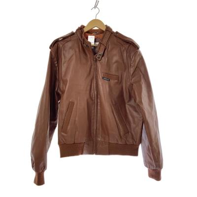 MEMBERS ONLY 本革 レザー ジャケット TYPE A-2 Lブラウン Members Only メンズファッション｜ファッション 通販 - Yahoo