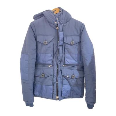 DENHAM デニムダウンジャケット DENHAM(デンハム) デニム 切替 ダウンジャケット レディース XS