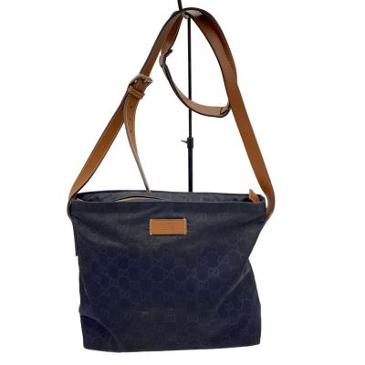 GUCCI レディースショルダーバッグ（色：ネイビー系）｜バッグ