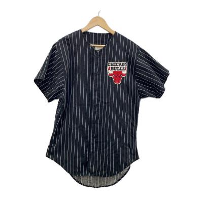 adidas シカゴブルズ　ベースボールシャツ　XL adidas シカゴブルズ ベースボールシャツ XL 【希少】 BULLS