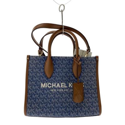 【美品】MICHAEL KORS デニム ボディバッグ 日本限定】ROMEE(ロミー) デニム クロスボディ エクストラスモール