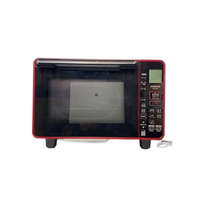 HITACHI コンパクト電子レンジ 赤 MRO-HE4Y 日立 MRO-HE4Y-R 電子レンジ オーブンレンジ 22L レッド シンプル機能