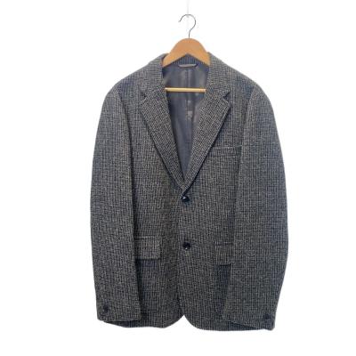 Harris Tweed ヘリンボーン テーラードジャケット エルボーパッチ 