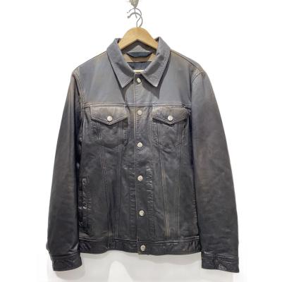 DIESEL メンズ革ジャン、レザージャケット｜コート、ジャケット