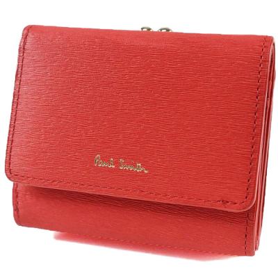 Paul Smith（ポール・スミス） ミニ財布 三つ折り 財布 がま口