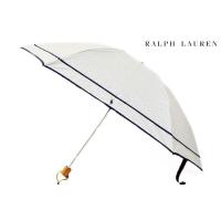 ラルフローレン 傘 折りたたみ傘 日傘 レディース ブランド 晴雨兼用 Ralph Lauren ドット ピコレース 可愛い 遮光 ホワイト ベージュ UV 女性 婦人 